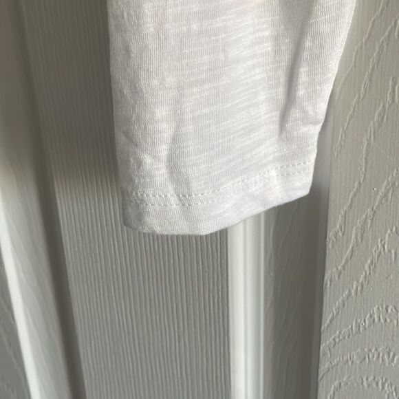 Chrldr Women’s White Long Sleeve ‘All I Need is Love’ Heart Shirt - Picture 6 of 7